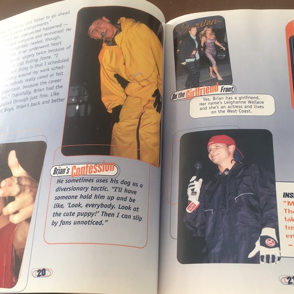 Backstreet Boys Backstage Pass Now & Forever Your Keepsake Scrapbook 1999 - Picture 4 of 8